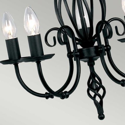 Elstead - Ljuskrona på kedja ARTISAN 5xE14/60W/230V
