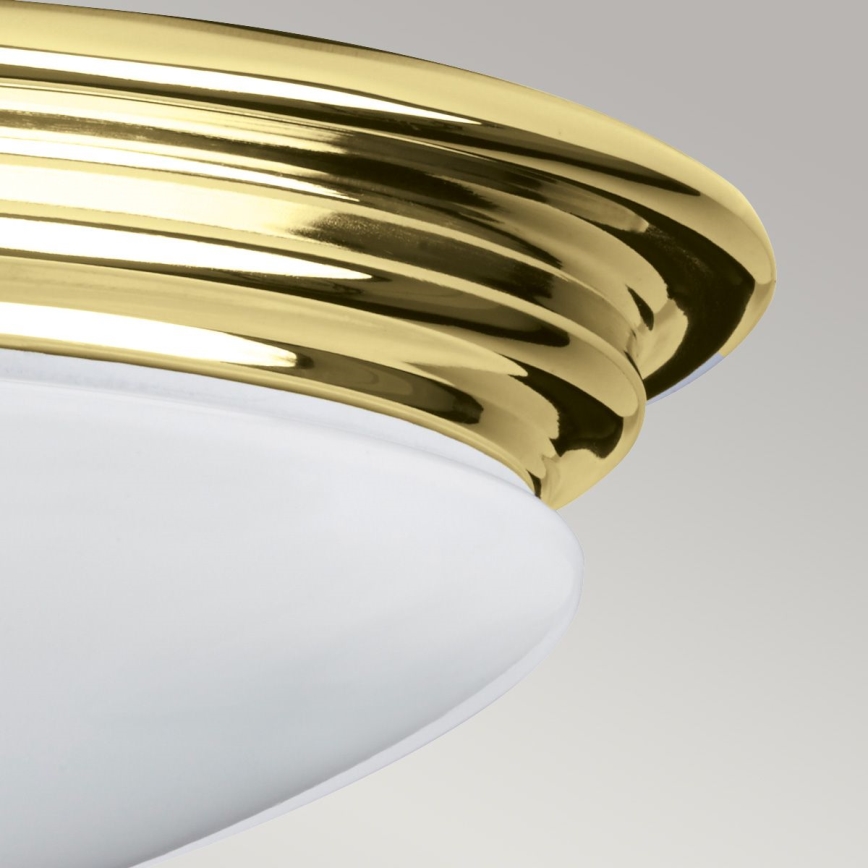 Elstead - LED taklampa för badrum BROMPTON 1xGX53/5,7W/230V IP44 guld