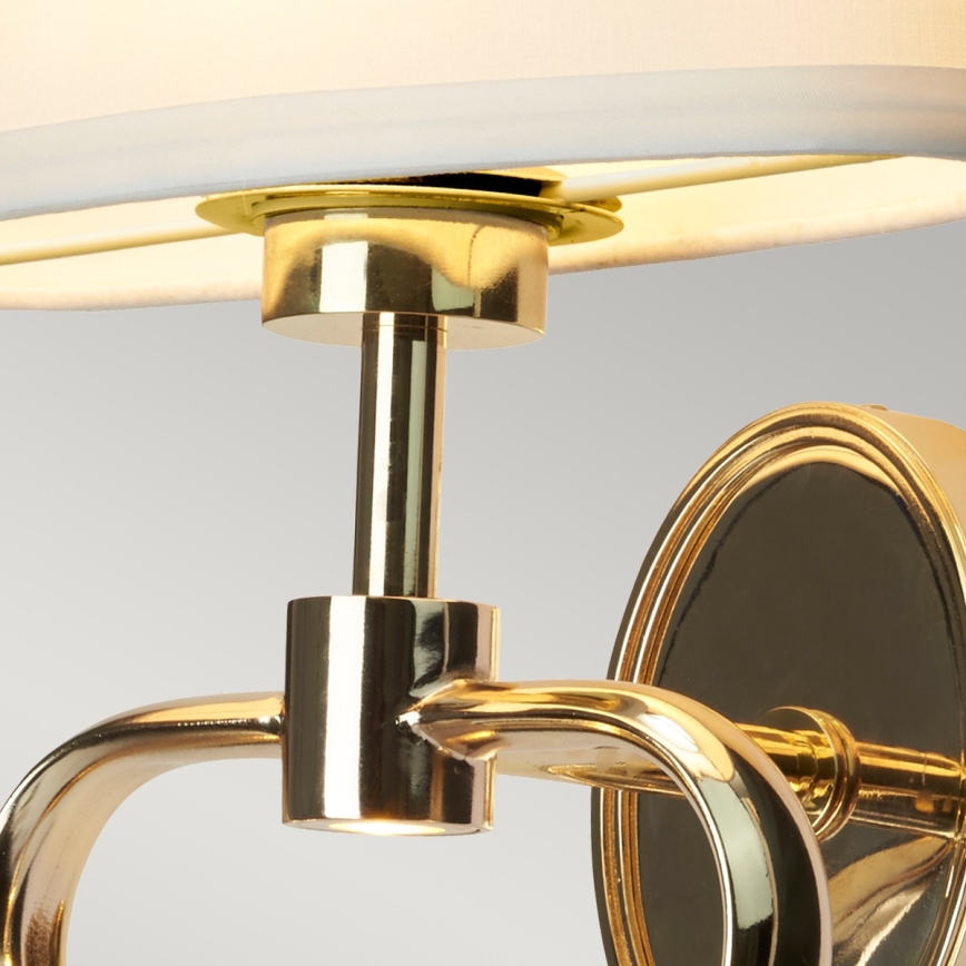 Elstead BATH-FALMOUTH-FG - LED Badrum vägglampa  FALMOUTH 1xG9/3W/230V + LED/1W IP44