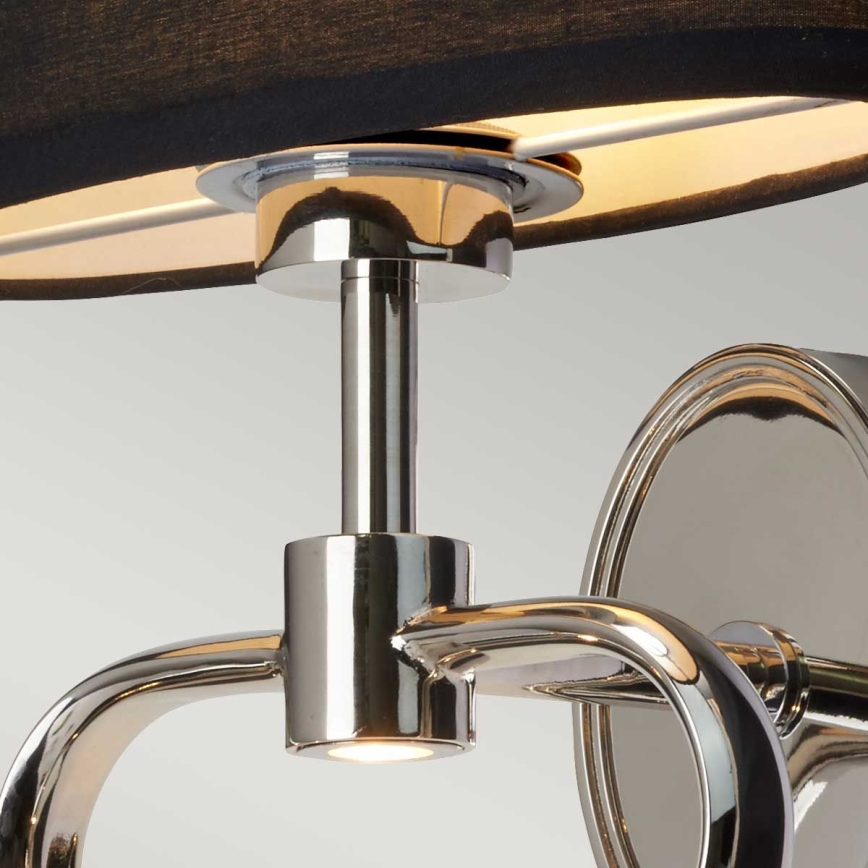 Elstead - LED Vägglampa för badrum FALMOUTH 1xG9/3W/230V + LED/1W IP44