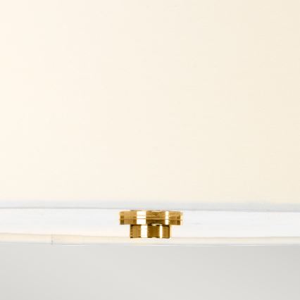 Elstead - LED Badrums ljuskrona på stång FALMOUTH 1xG9/3W/230V IP44 beige/guld