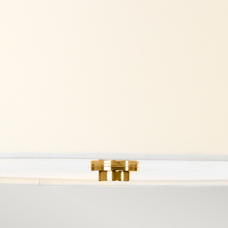 Elstead - LED Badrums ljuskrona på stång FALMOUTH 1xG9/3W/230V IP44 beige/guld