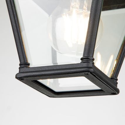 Elstead - Utomhustaklampa BAYVIEW 1xE27/60W/230V IP44 svart