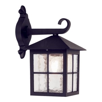 Elstead BL18-BLACK - Utomhus vägglampa  WINCHESTER 1xE27/100W/230V IP43