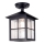 Elstead BL18A-BLACK - Utomhus  fastsatt takkrona  WINCHESTER 1xE27/100W/230V IP43