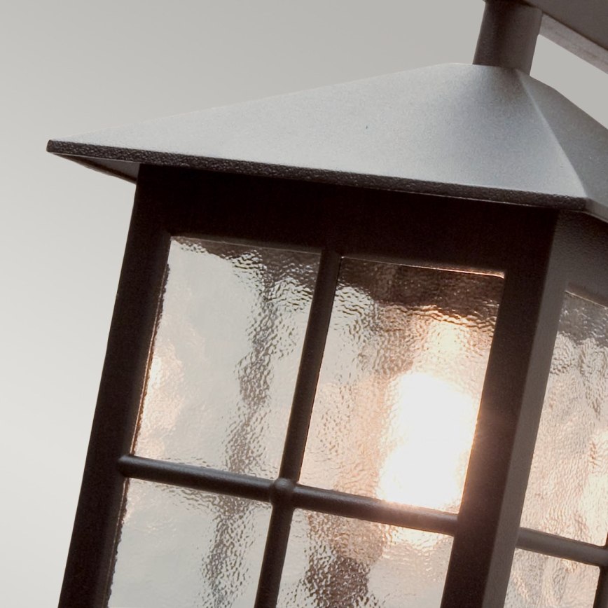 Elstead BL19-BLACK - Utomhus vägglampa  WINCHESTER 1xE27/100W/230V IP43