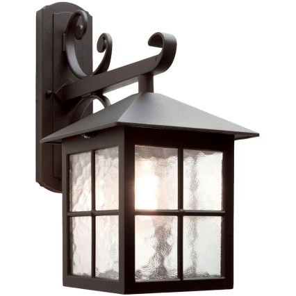 Elstead BL19-BLACK - Utomhus vägglampa  WINCHESTER 1xE27/100W/230V IP43
