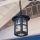 Elstead BL21B-BLACK - Utomhus takkrona  HEREFORD 1xE27/100W/230V IP43