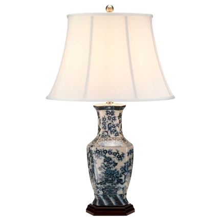 Elstead - Bordslampa BLÅ HEX 1xE27/60W/230V