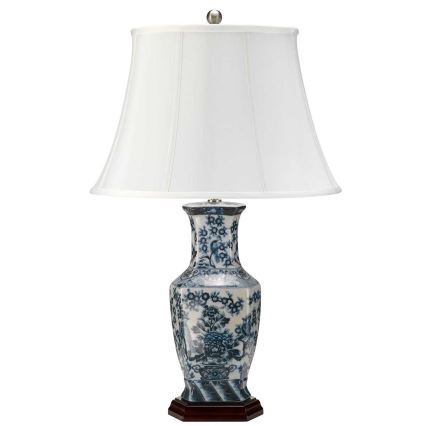 Elstead - Bordslampa BLÅ HEX 1xE27/60W/230V