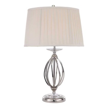 Elstead - Bordslampa AEGEAN 1xE27/60W/230V skinande krom