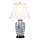 Elstead - Bordslampa BLÅ GINGER JAR 1xE27/60W/230V