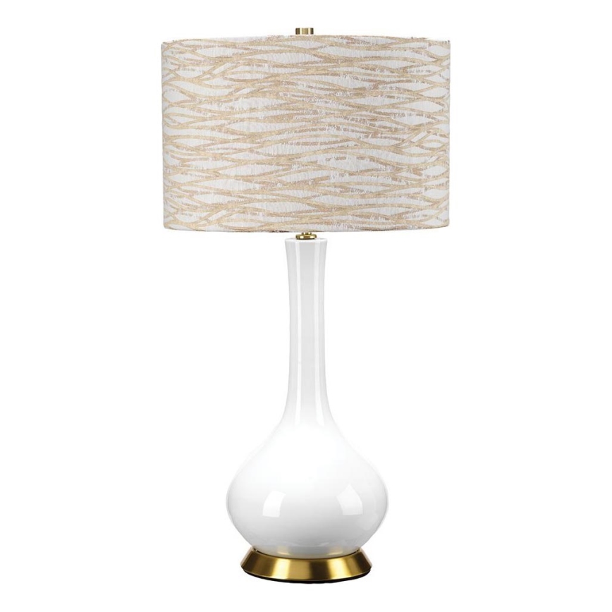 Elstead - Bordslampa MILO 1xE27/60W/230V beige