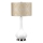 Elstead - Bordslampa MILO 1xE27/60W/230V grå/guld