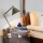 Elstead - Bordslampa PROVENCE ELEMENT 1xE27/60W/230V grå