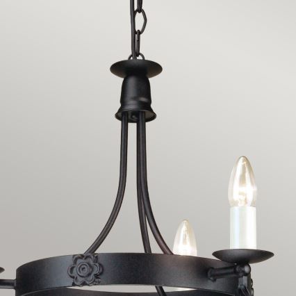Elstead - Ljuskrona på kedja BELFRY 3xE14/60W/230V