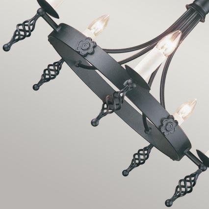 Elstead - Ljuskrona på kedja BELFRY 5xE14/60W/230V