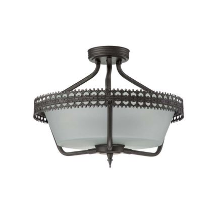 Elstead - Ytmonterad ljuskrona CROWN 3xE27/60W/230V