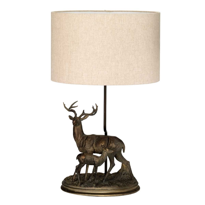 Elstead - Bordslampa AMELIA 1xE27/40W/230V brons