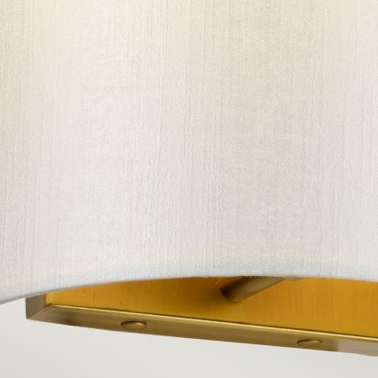 Elstead - Vägglampa COOPER 1xE27/60W/230V guld