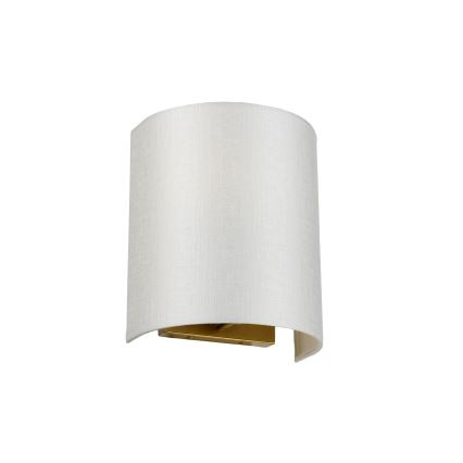 Elstead - Vägglampa COOPER 1xE27/60W/230V guld