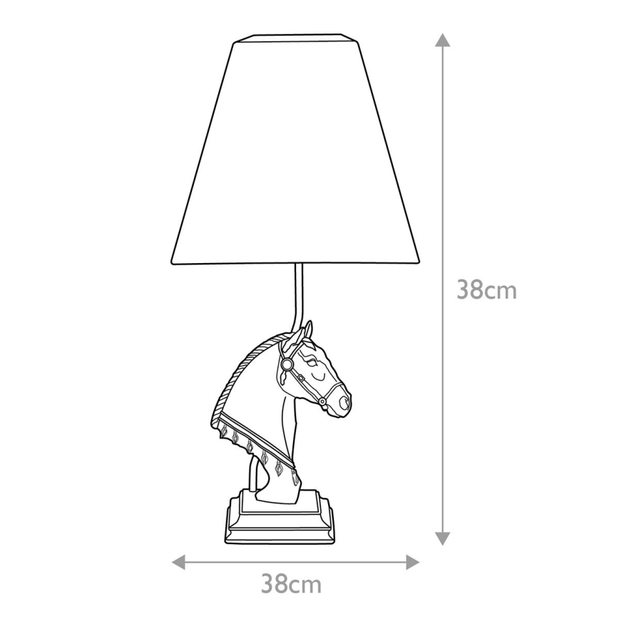 Elstead - Bordslampa ECLIPSE 1xE27/40W/230V