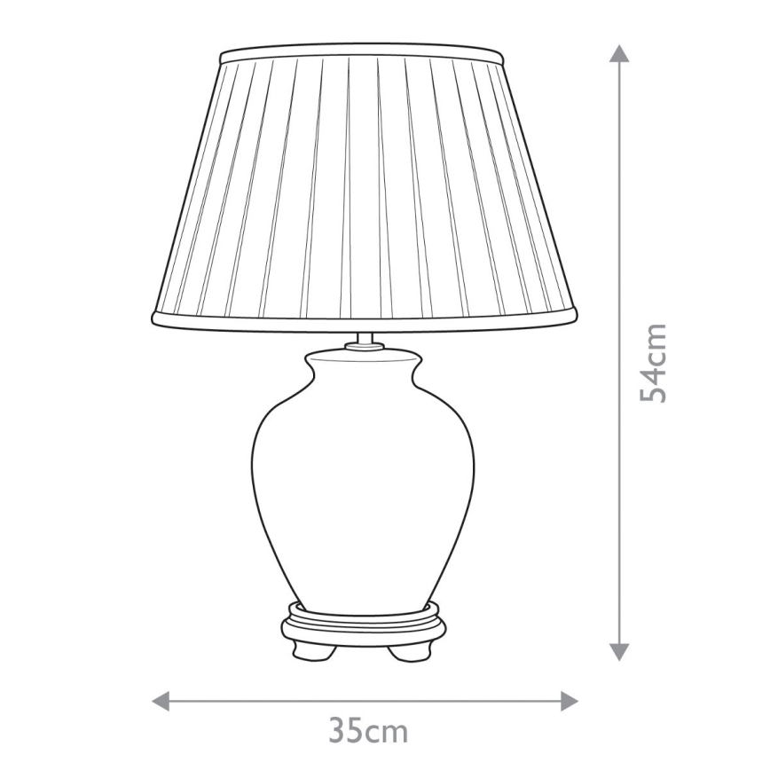 Elstead - Bordslampa LINYI 1xE27/60W/230V