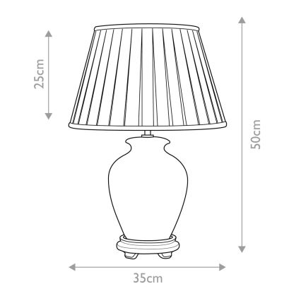 Elstead - Bordslampa SOLING 1xE27/60W/230V