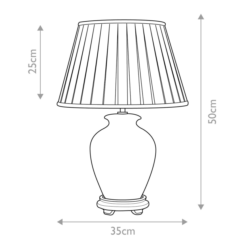 Elstead - Bordslampa SOLING 1xE27/60W/230V
