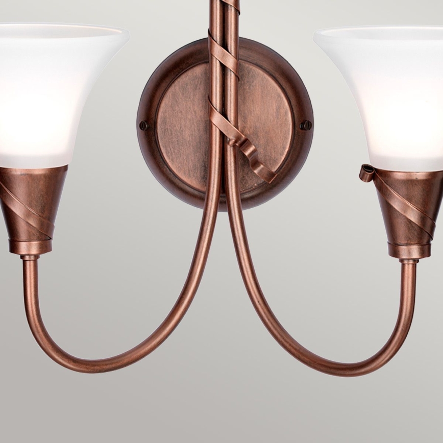 Elstead - Vägglampa EMILY 2xE14/40W/230V