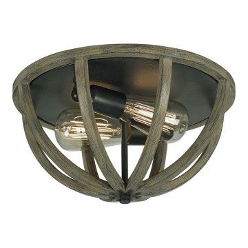 Elstead FE-ALLIER-F-WW - Taklampa  ALLIER 2xE27/60W/230V ek