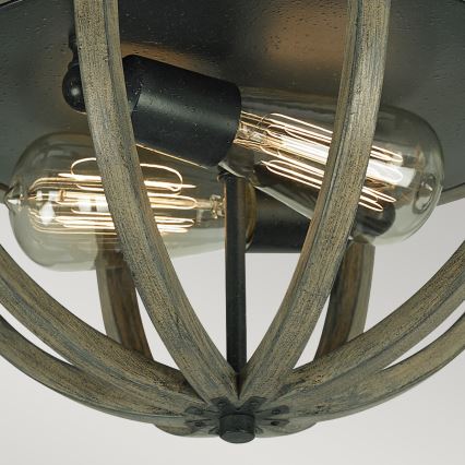 Elstead FE-ALLIER-F-WW - Taklampa  ALLIER 2xE27/60W/230V ek