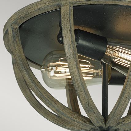 Elstead FE-ALLIER-F-WW - Taklampa  ALLIER 2xE27/60W/230V ek