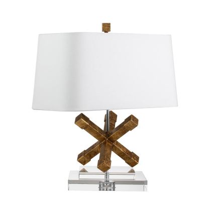 Elstead - Bordslampa JACKSON SQUARE 1xE27/60W/230V