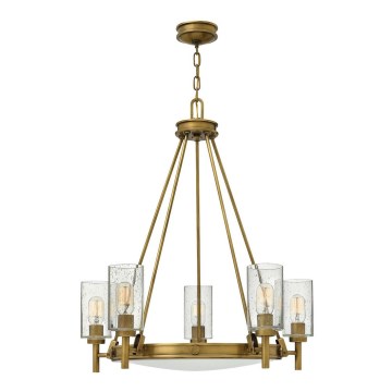 Elstead HK-COLLIER5 - Takkrona på en kedja  COLLIER 5xE27/100W/230V
