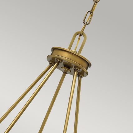 Elstead HK-COLLIER5 - Takkrona på en kedja  COLLIER 5xE27/100W/230V