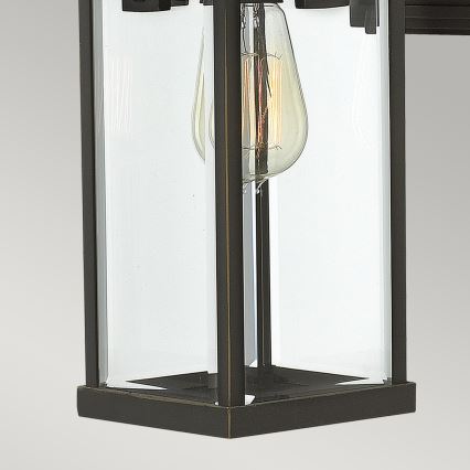 Elstead HK-MANHATTAN2-M - Utomhus vägglampa  MANHATTAN 1xE27/100W/230V IP44