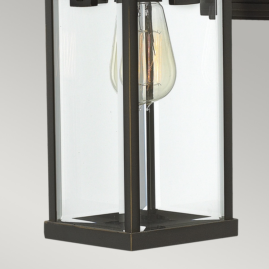 Elstead HK-MANHATTAN2-M - Utomhus vägglampa  MANHATTAN 1xE27/100W/230V IP44