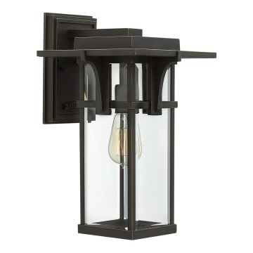 Elstead HK-MANHATTAN2-M - Utomhus vägglampa  MANHATTAN 1xE27/100W/230V IP44