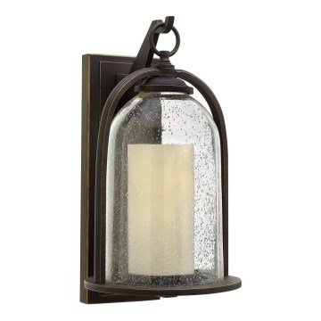 Elstead HK-QUINCY-M - Utomhus vägglampa  QUINCY 1xE27/100W/230V IP44