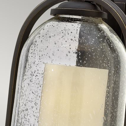 Elstead HK-QUINCY-M - Utomhus vägglampa  QUINCY 1xE27/100W/230V IP44