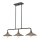 Elstead HK-RIGBY-ISLE-KZ - Takkrona  on a pole RIGBY 3xE27/60W/230V