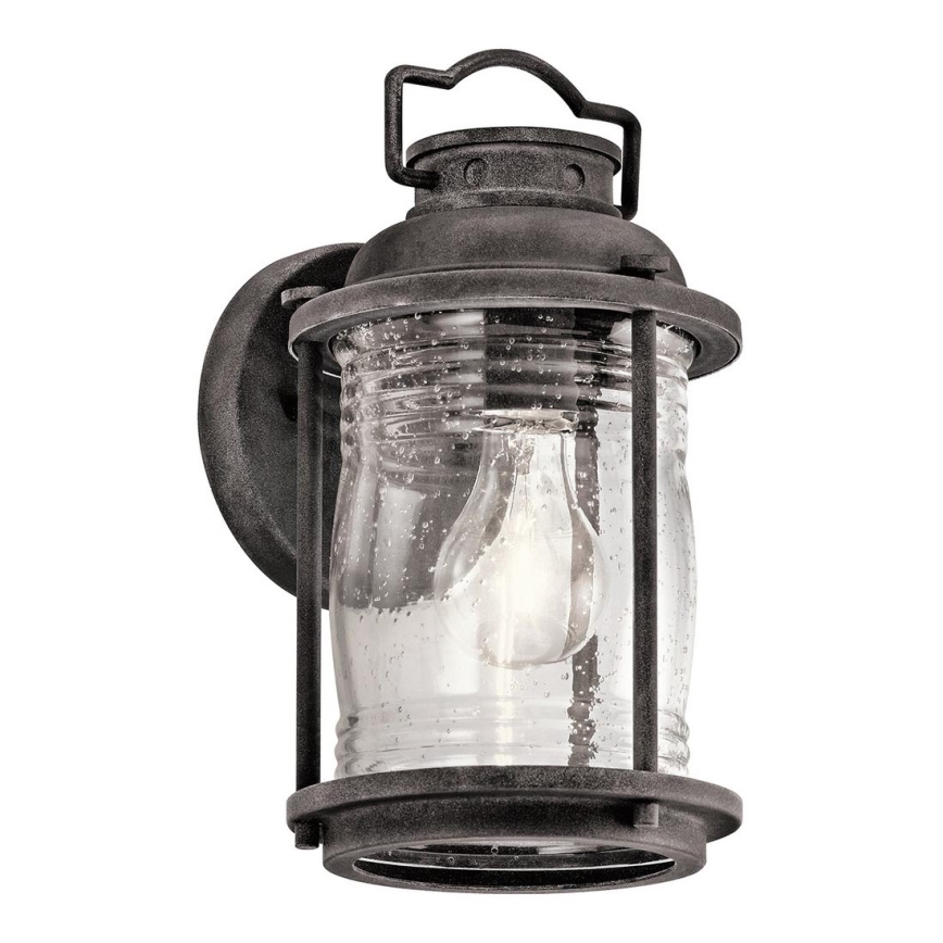 Elstead KL-ASHLANDBAY2-S - Utomhus vägglampa  ASHLAND 1xE27/60W/230V IP44