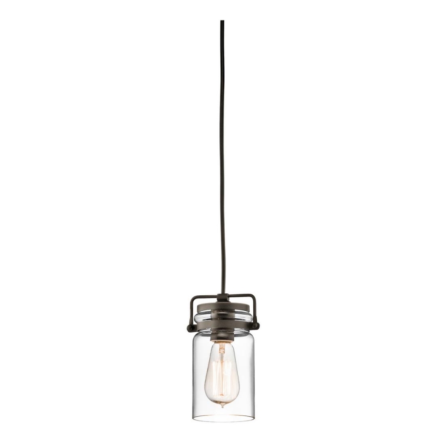 Elstead KL-BRINLEY-MP-OZ - Takkkrona på ett snöre  BRINLEY 1xE27/60W/230V antracit 