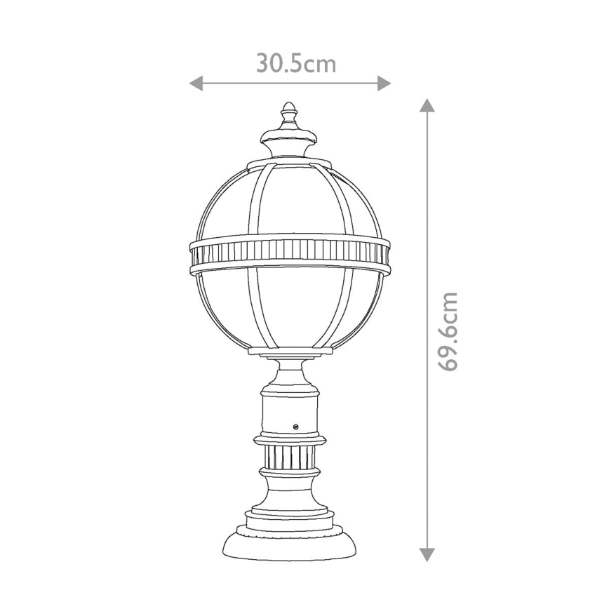 Elstead KL-HALLERON-3M - Utomhuslampa  HALLERON 3xE14/60W/230V IP44