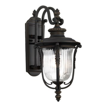 Elstead KL-LUVERNE2-M - Utomhus vägglampa  LUVERNE 1xE27/100W/230V IP44