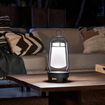 Elstead KL-LYNDON-BT-B-BK - LED Utomhus dimbar lampa med högtalare LYNDON LED/3W/230V IP44 300 mA