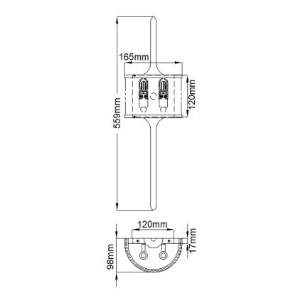 Elstead - LED badrumslampa MONA 2xG9/3,5W/230V IP44 matt krom