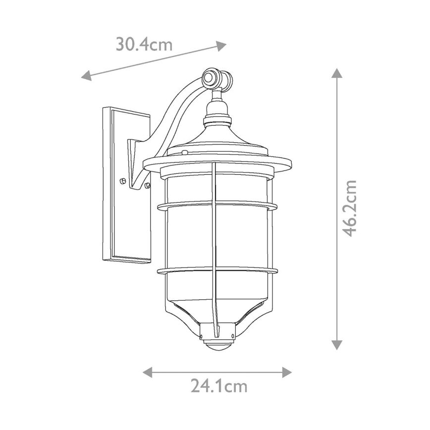 Elstead KL-ROYAL-MARINE2-M - Utomhus vägglampa  ROYAL 1xE27/60W/230V IP44