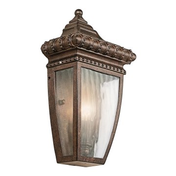 Elstead KL-VENETIAN7-S - Utomhus vägglampa  VENETIAN 1xE14/60W/230V IP44